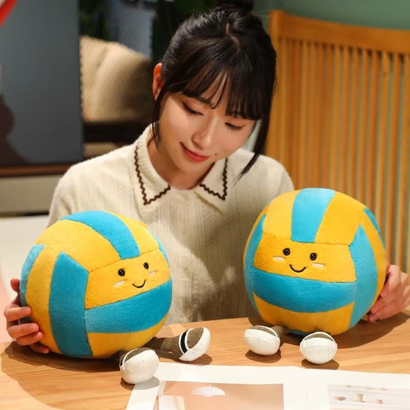 26CM New Volleyball Doll Plush Toy Handmade Doll Cartoon Anime Cute Pillow Cushion Home Children's Birthday Gift Doll