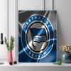 Hertha BSC Berlin Pattern  3pcs 100% Round Full Drill 5D DIY Diamond Painting Embroidery Cross Stitch Rhinestone Décor