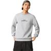 Li Ning Sports Lifestyle Series Letter Round Neck Breathable Versatile Casual Sports Sweatshirt Men sweatshirt Flower-Gray Light-Gray AWDV567-6