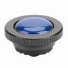   Alu Um Alloy Round Quick Release Plate for   Compact Action Tripod (Blue)
