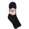 Otafuku Gloves Thermopile Socks with Warm Inner Sizes Women's Pile, 2-Pair Set, Black, 22-24cm, BS-555