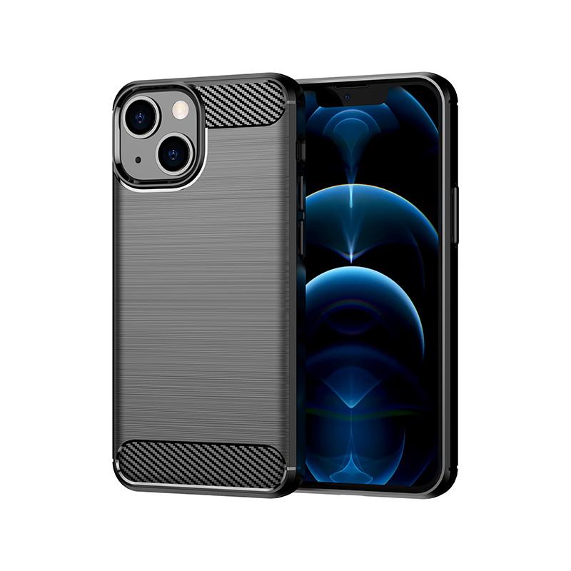 Pro iPhone SE 2022 Pouzdro z uhlíkových vláken s protiskluzovou úpravou pro iPhone 13 Pro XR XS Max 6 6S 7 8 Plus Kryt pro iPhone SE 2020