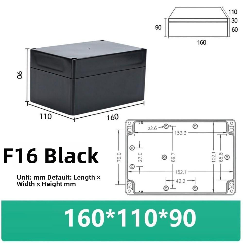 New Waterproof Outdoor Junction Box Transparent 10 Styles Enclosure Cover Plastic Electrical Project Boxes