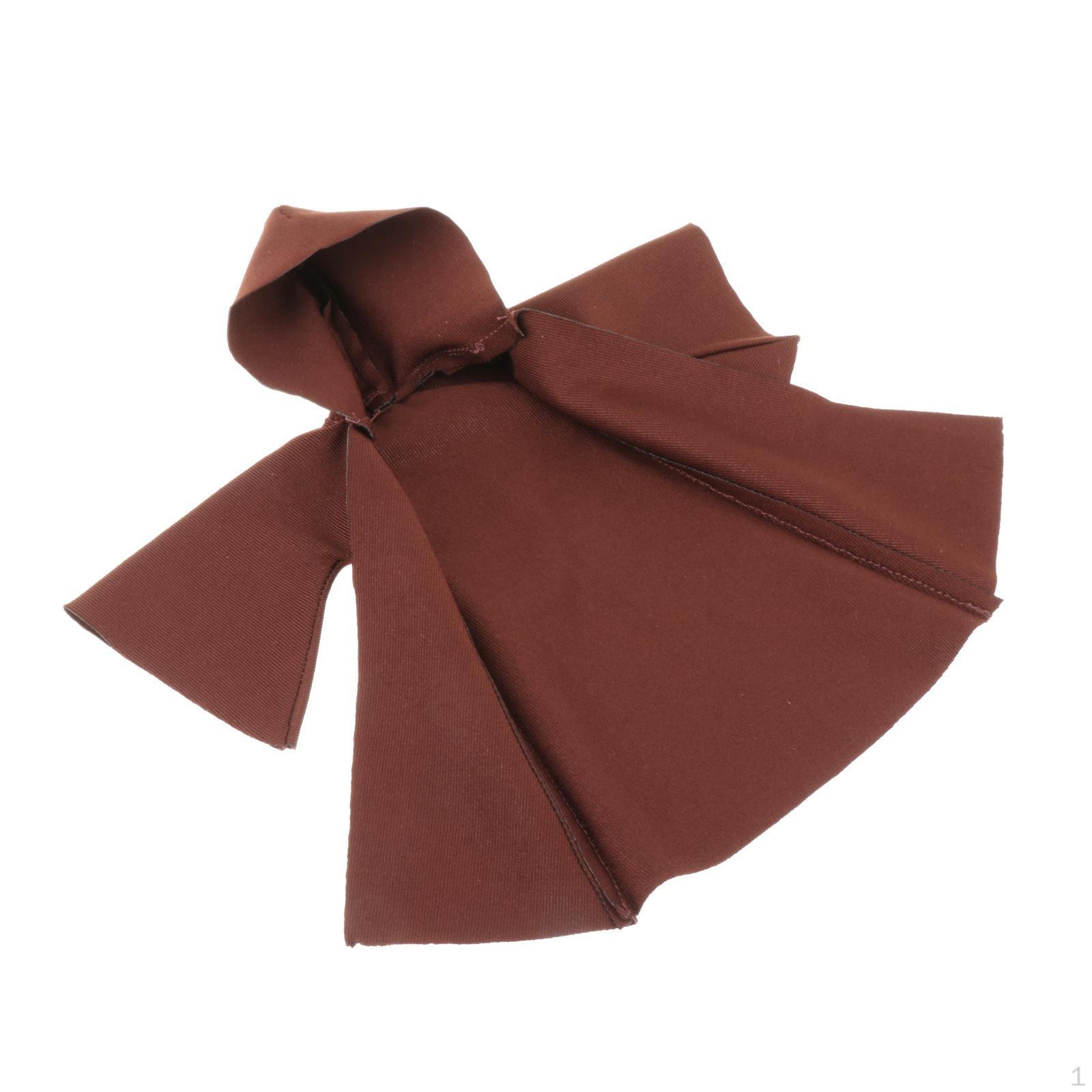 

1/12 Мужской плащ с капюшоном, длинный плащ, костюм для косплея, модная стильная одежда для ретро-фигурки, коричневый