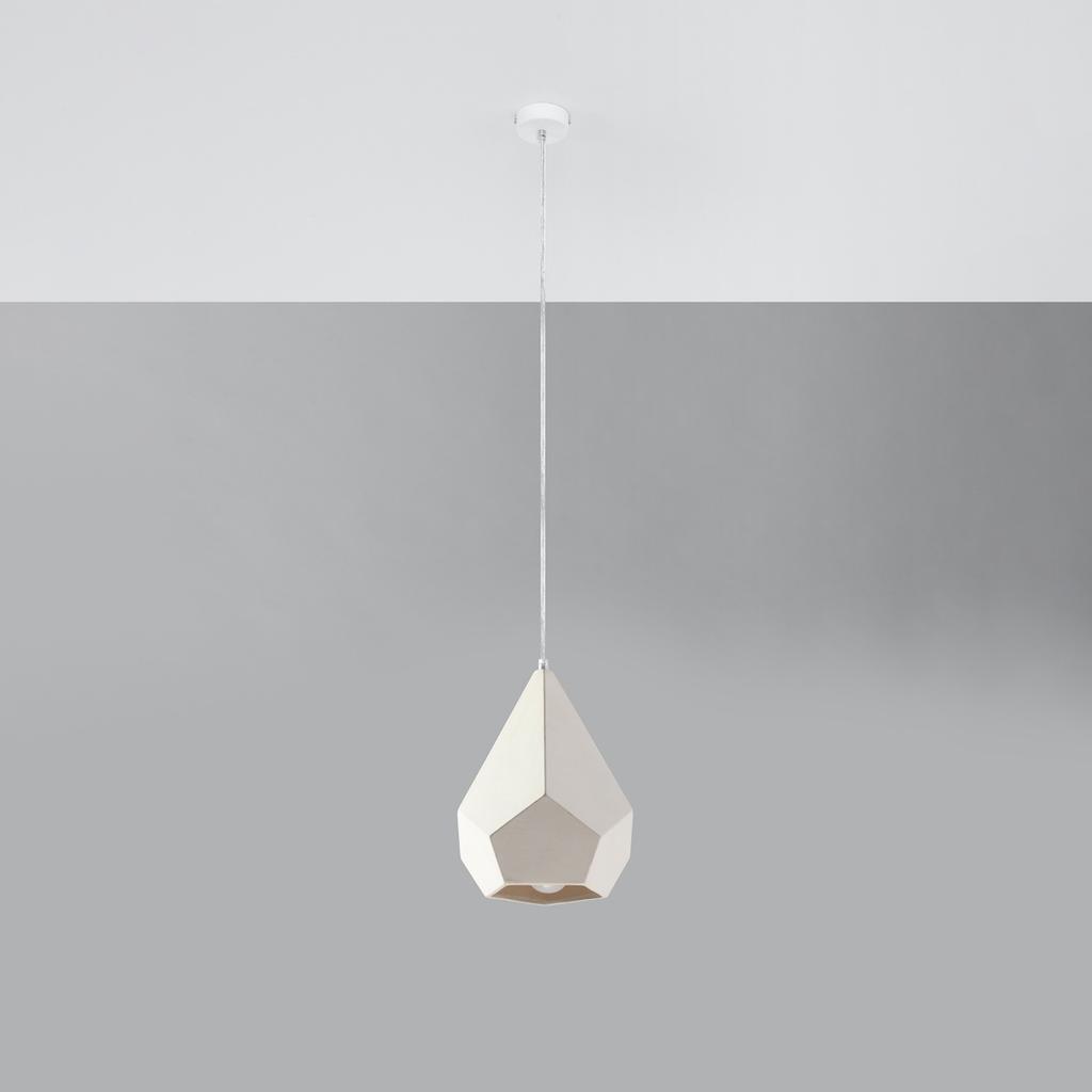 Lampa Wisząca Inclino 1 E27 Biały Lumilo 08.324.44