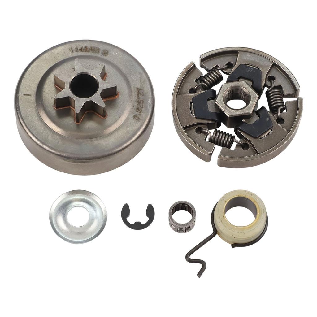 Needle Bearing Clutch Drum Kit Oil Pump Worm Gear Chainsaw Outdoor Yard