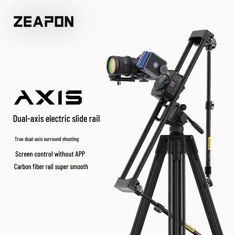 ZEAPON AXIS Series Electric Three-Axis Slider for DSLR Video, Photography, Live Streaming, and Time-Lapse.