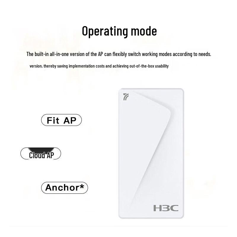 H3C WA7220H WiFi 7 Wall-Mounted Access Point (CN version)