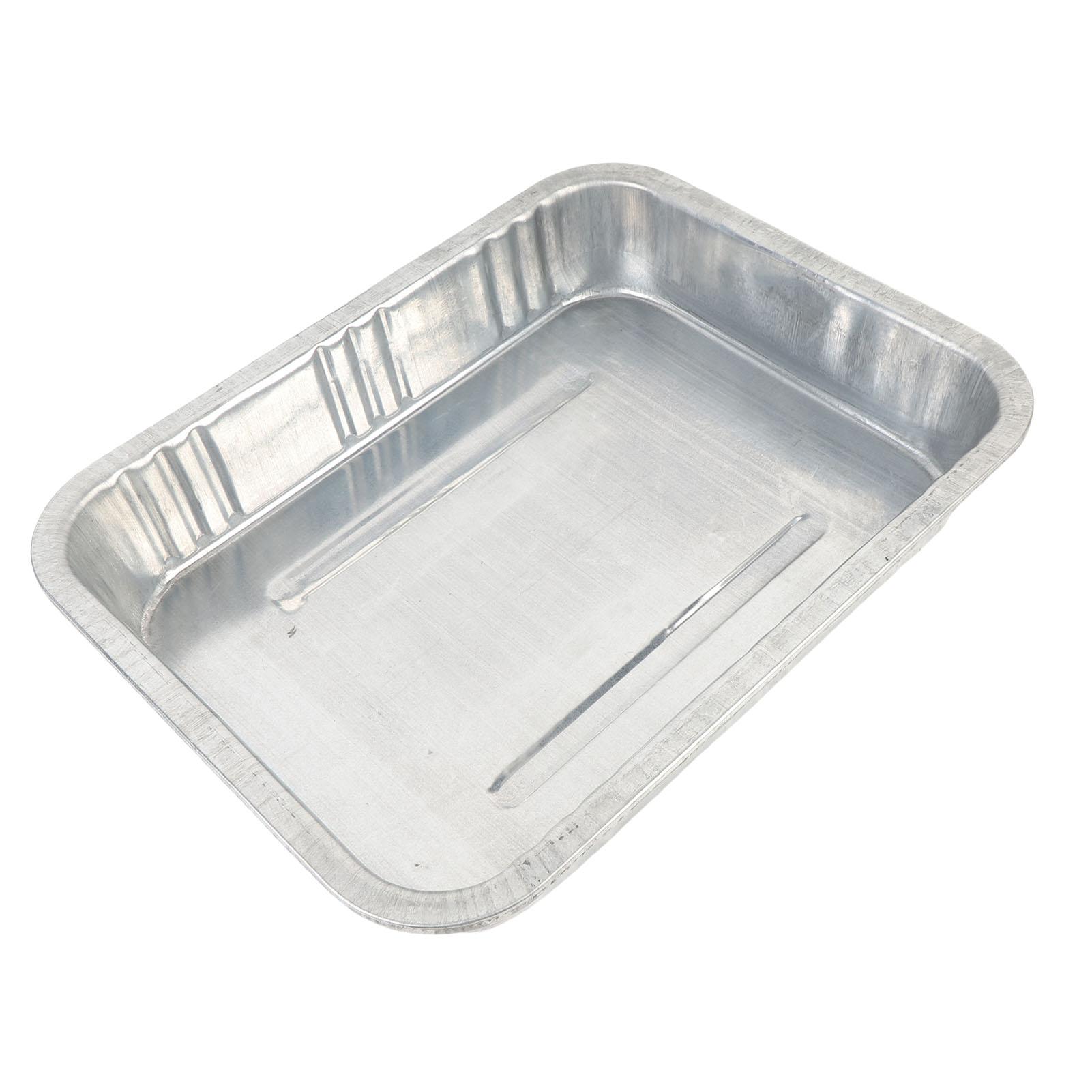 Поддон для сбора масла 13 л Вместимость Оцинкованный Поддерживает пол в чистоте Поддон для замены масла Универсальный для автомобиля мотоцикла 19,09x14,96 дюйма