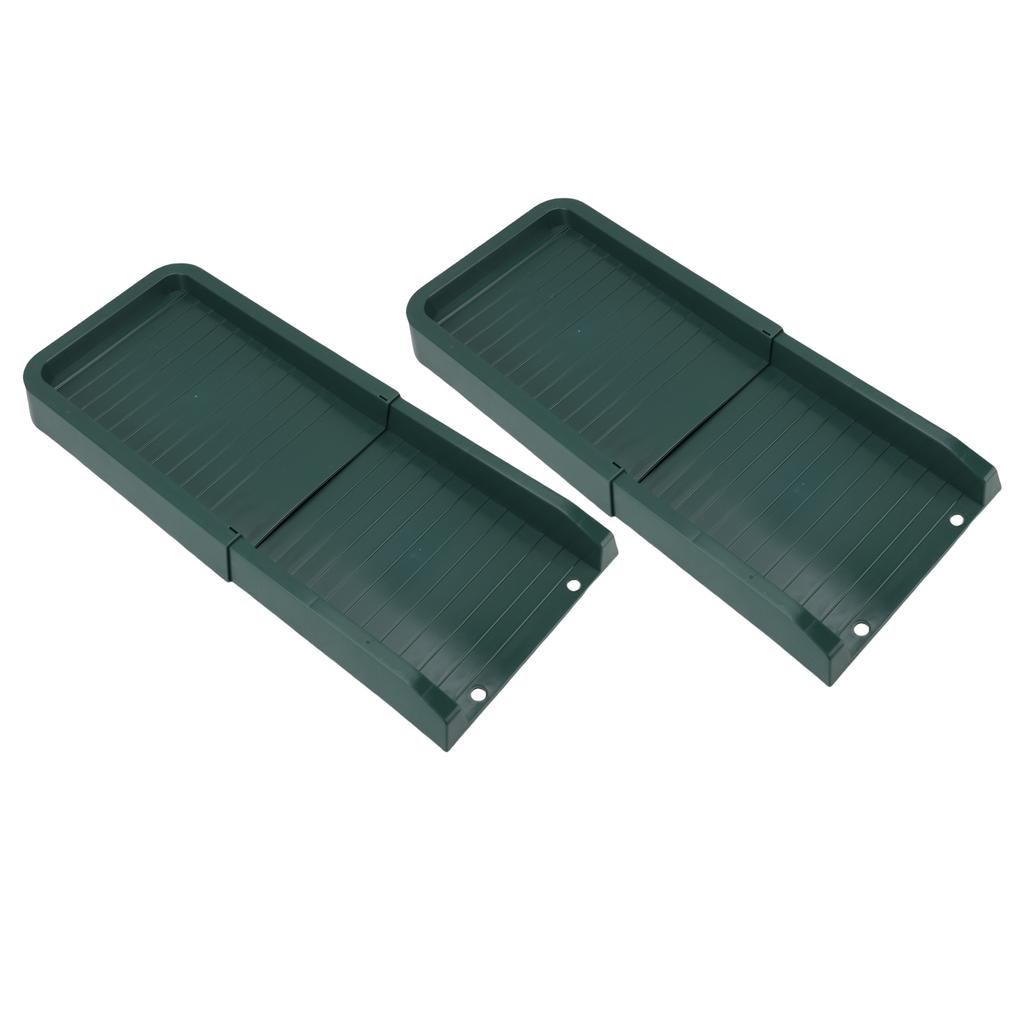 Rain Gutter Downspout Extension Weather Proof PP Rain Gutter Downspout Splash Block for Outdoor