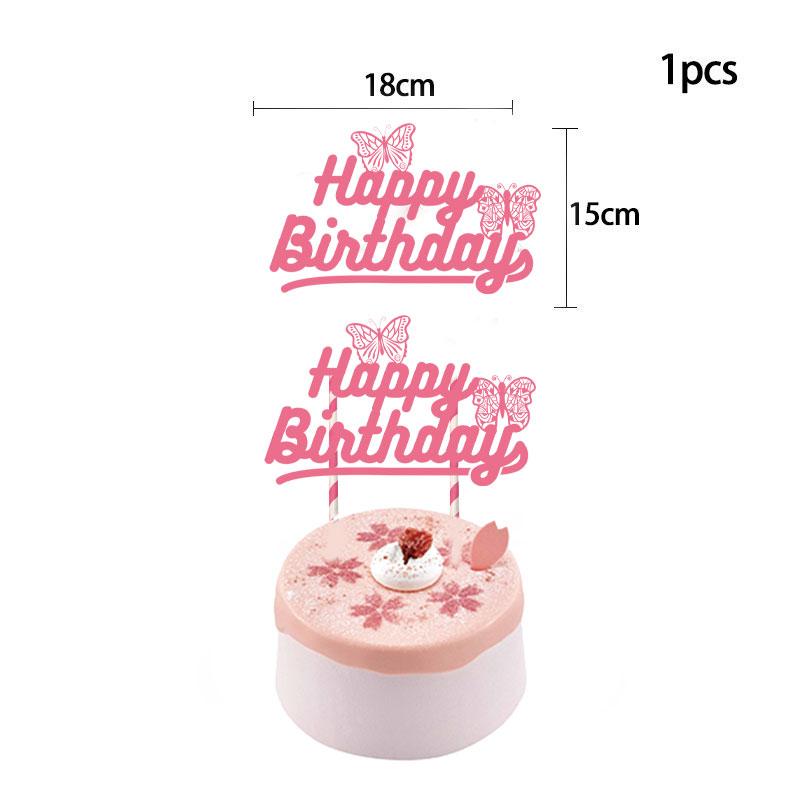 Butterfly Party Tableware Set  Butterfly Pattern Paper Plate Napkin Cup Disposable Tablecloth for Baby Shower Birthday Supplies