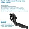 Car Engine Coolant Thermostat Housing Temperature Regulation Climate Control Suitable for 2742000615 1078212 21200HG00C