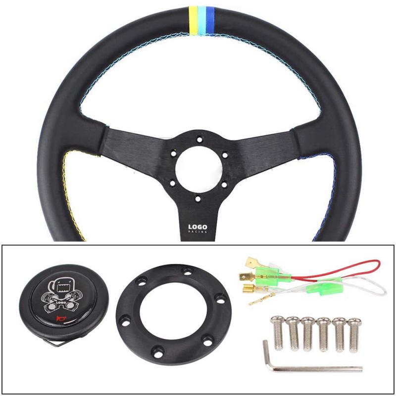 Cheap Car Steering Wheel Replacement Universal 14 Inch Bracket Steering