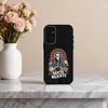 S-Santa M-Muerte P-Druck Handyhülle Für Samsung S25,24,23,22,30,21,10,9,Ultra,Plus,Lite,FE,4,5 G Weiche Schwarze Hülle