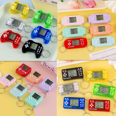 Grenzüberschreitender Tetris Mini Handheld-Spielkonsolen-Schlüsselanhänger