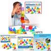 Transparente Geometrische Bausteine Für Kinder Lernmaterialien Lr Baby Mathe Spielzeug
