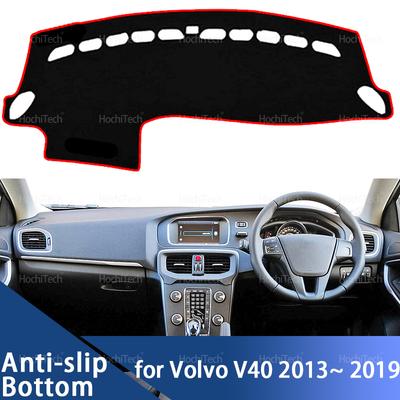 Copertura Cruscotto per Volvo V40 2013~ 2019 Copertura Cruscotto Auto Tappetino Cruscotto Tappeto Pad Mantellina Parasole Cuscino