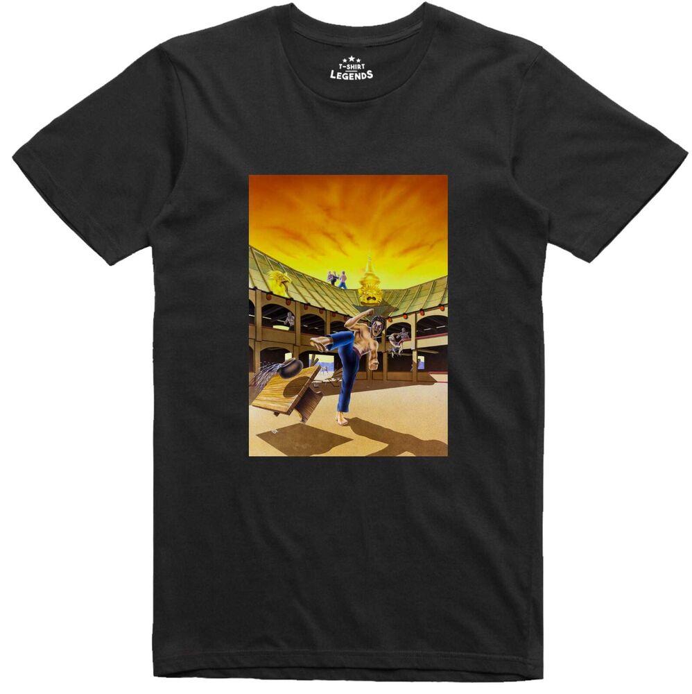 

David Rowe – Original Exploding Fist 2 Artwork Officially Licensed Retro T Shirt S