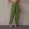 ZANZEA Womens Casual Solid Color Loose Cropped Pants