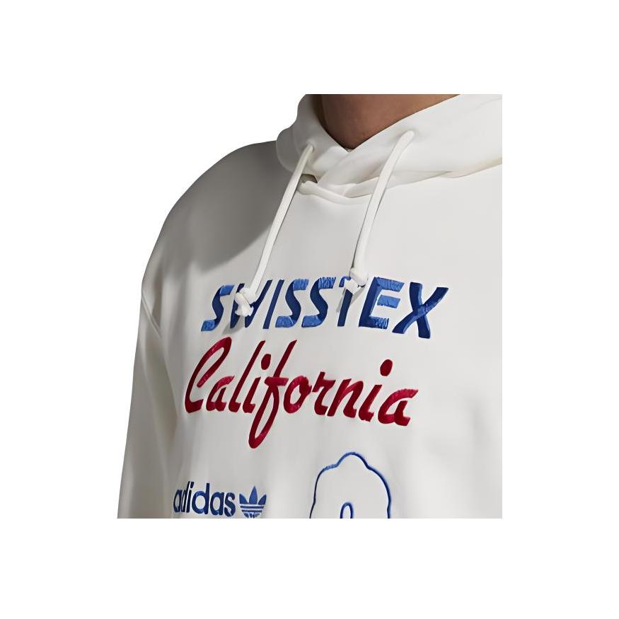 Adidas Originals Kaval Embroidered Hoodie Men Hoodies White DH4946