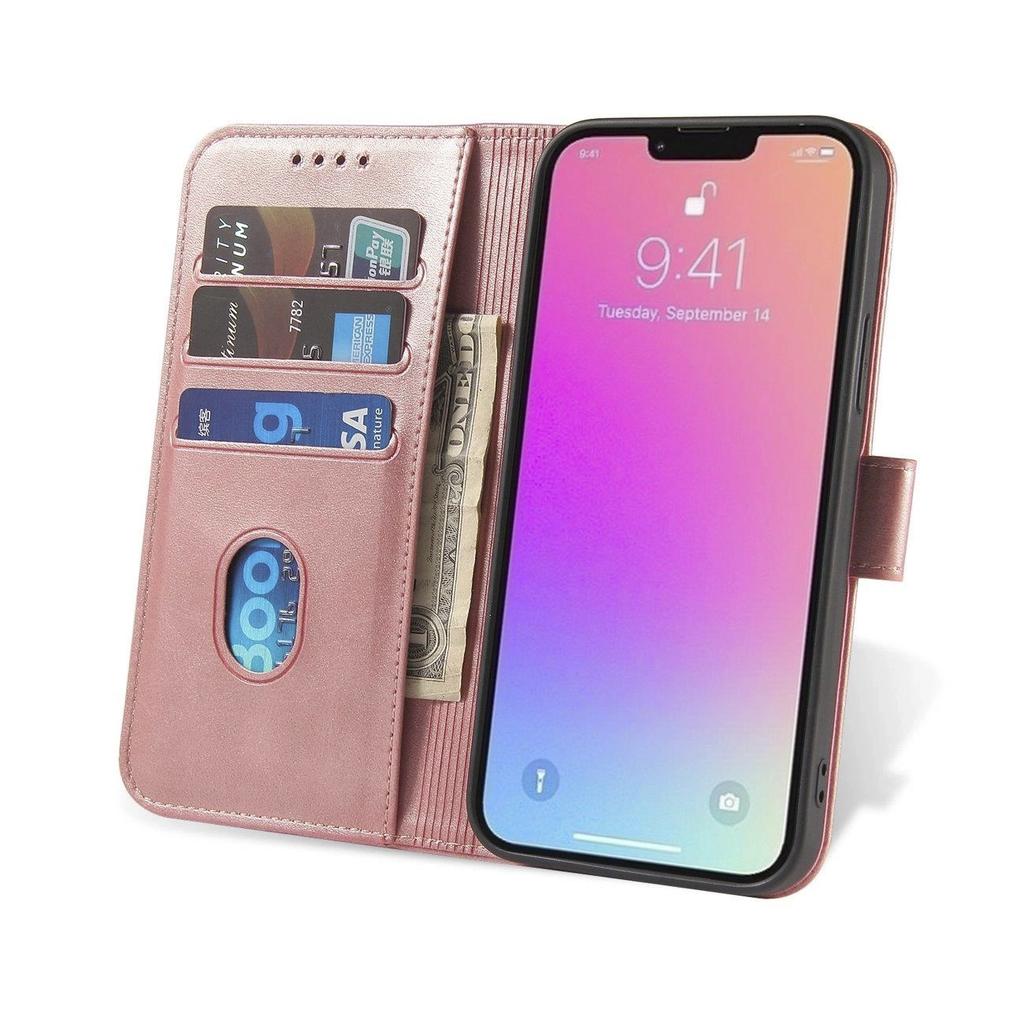 Etui Magnet Case Z Klapką Na Iphone 16E - Różowe