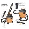 Clear Scrub Head Extraction Nozzles With Adapters Upholstery Carpet Cleaning Attachment Home Appliance Parts Enduring
