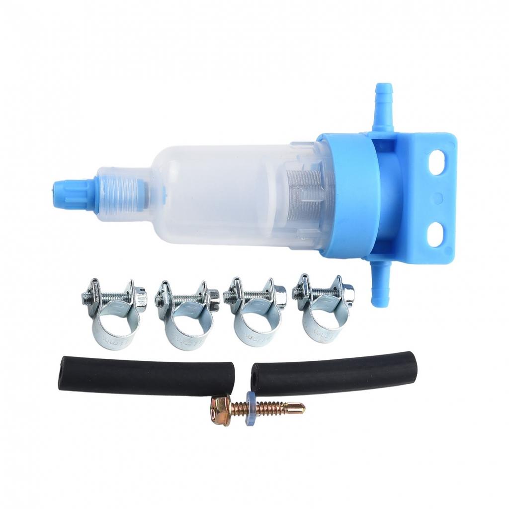 Diesel Fuel Filter Air Heater Water Separator Blue+White