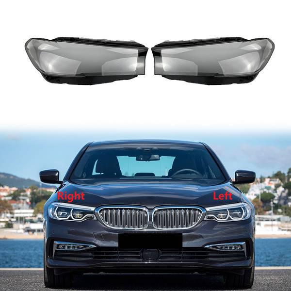 Transparent Left Front Headlight Cover for BMW 5 Series G30 G38 (1 pc) None