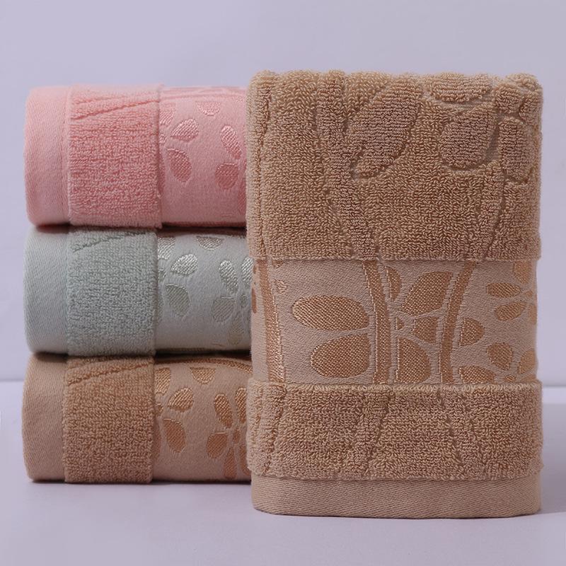 100% A-Grade Antibacterial Cotton Bath Towel - Thick, Soft, Absorbent, Quick-Drying, Adult Size Washcloth