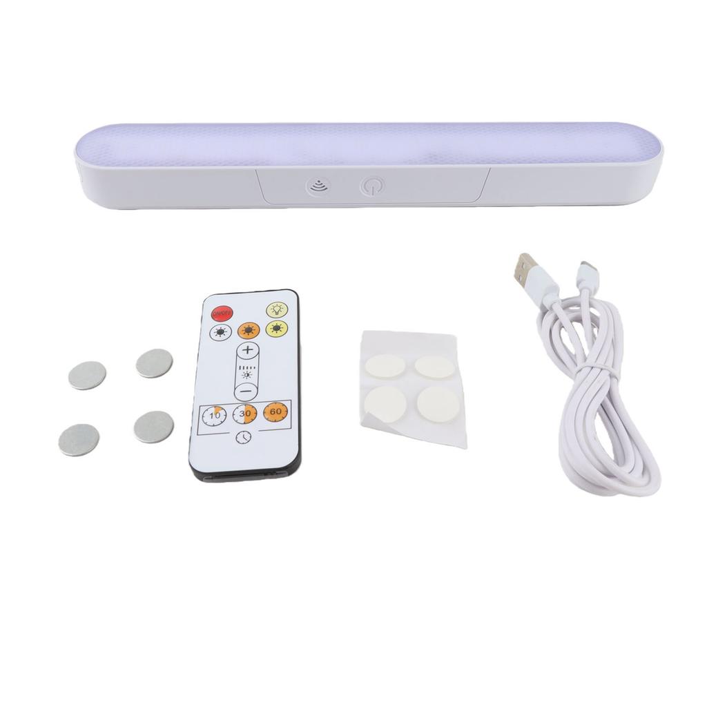 Under Cabinet Lights 3 Color Temperatures Dimmable Rechargeable LED Night Light for Bedroom Kitchen Remote Control