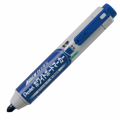 

Pentel Retractable Whiteboard Marker MWXN6M-C Flat Lead Bold Blue