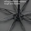 1pc Manual Folding Umbrella, 3-Fold Umbrella, Dual Purpose Sainy Season, Simple Business Umbrella, Solid Color Men & Women Umbrella, Single-Person