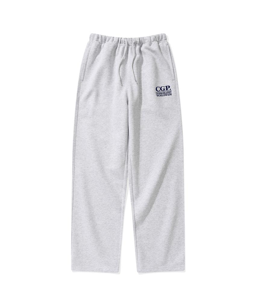 CGP Square Logo Training Pants_Melange Gray