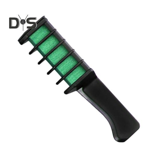 10 Colors Hair Dye Comb Washable Temporary Hair Chalk Kids Adults Disposable Hair Color Powder Applicator Brush Christmas Halloween Cosplay Makeup