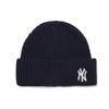 MLB Acrylic Beanies Unisex Dark Blue Fashion 3ABNS0316-50NYD