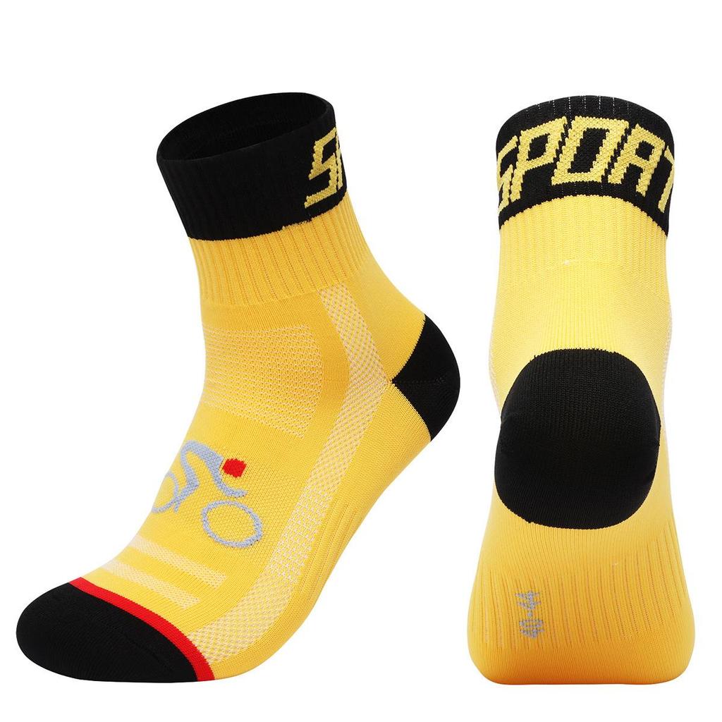Four Seasons Universal Professional Cycling Socks Breathable Bike Socks Running Marathon Outdoor Basketball Fitness Sports Socks