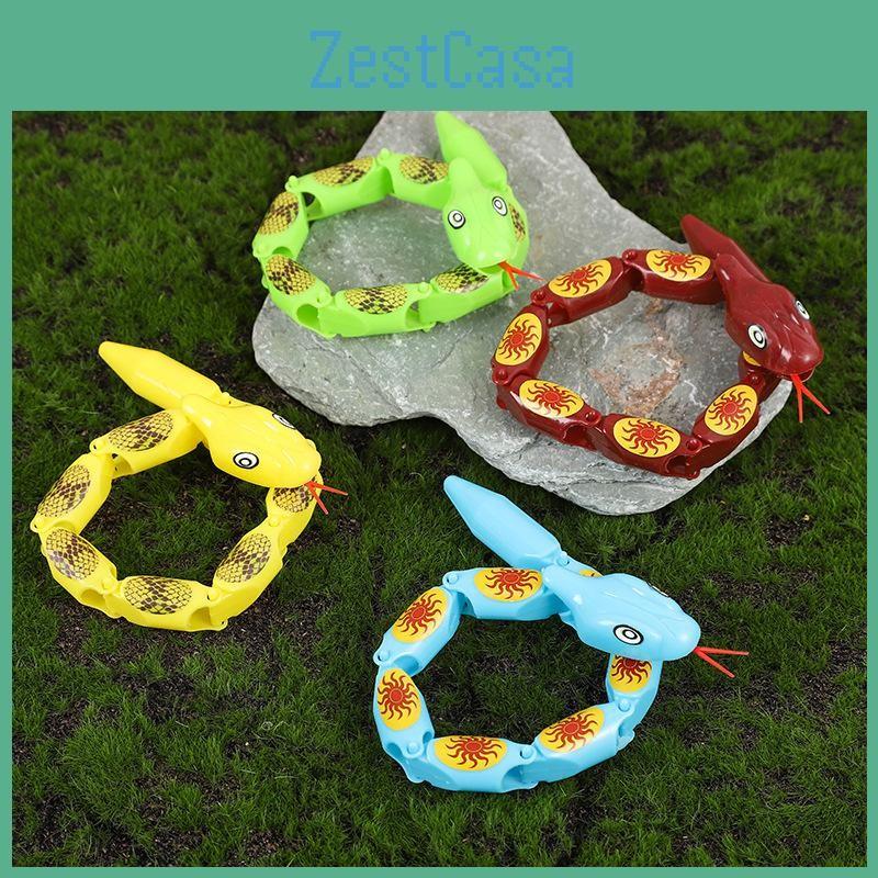 Snake Twisting Plastic Animal Toy For Children Cartoon Decoration Gift Durable