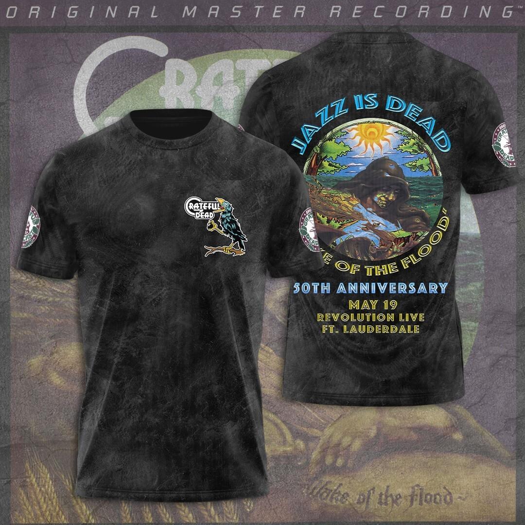 Grateful Dead 3D Tour T-shirt For Fans S-4Xl L