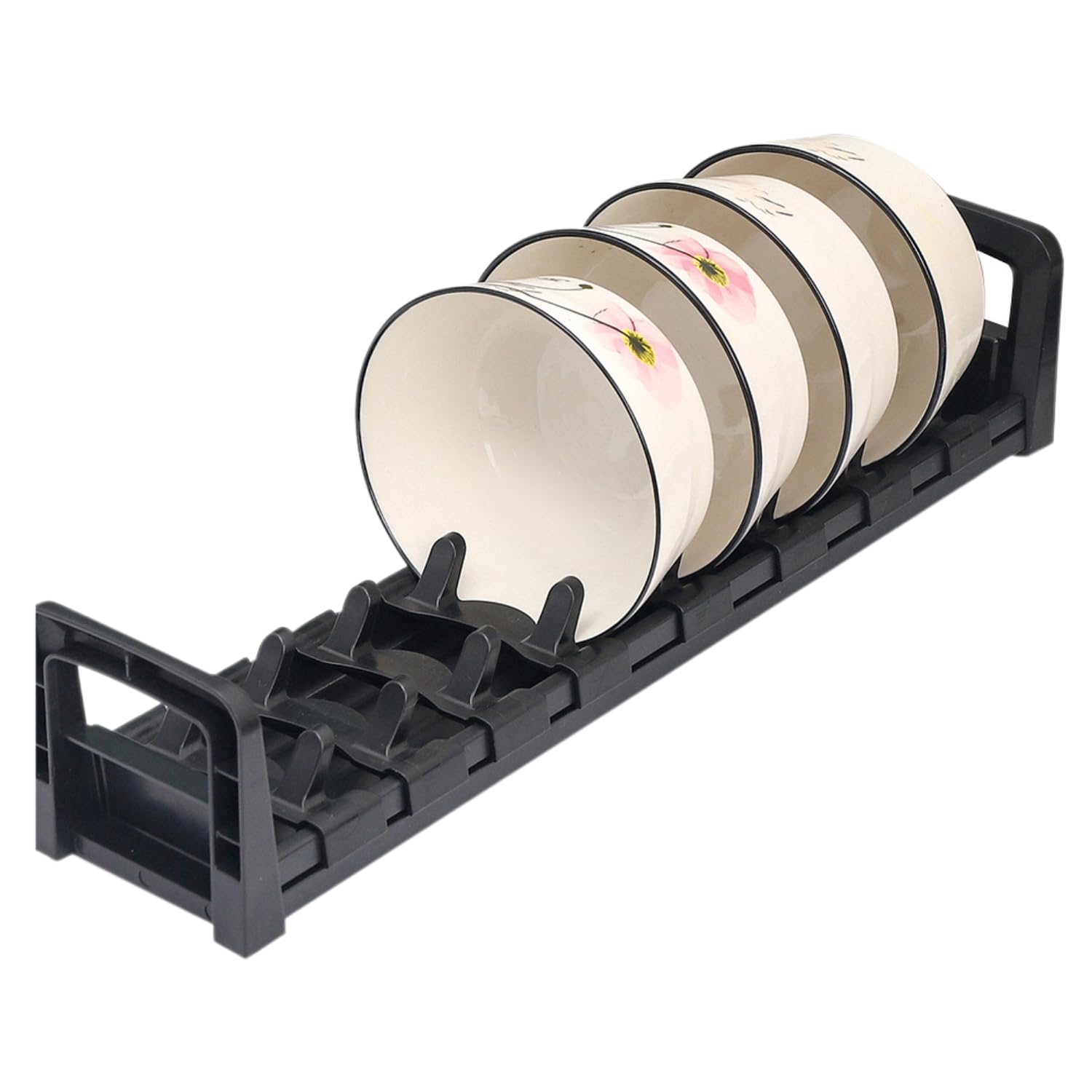 

Small Dish Stand, Dish Storage, Plate Stand, Dish Rack for Cupboards, NYANDELMO ND-0134-R16-S