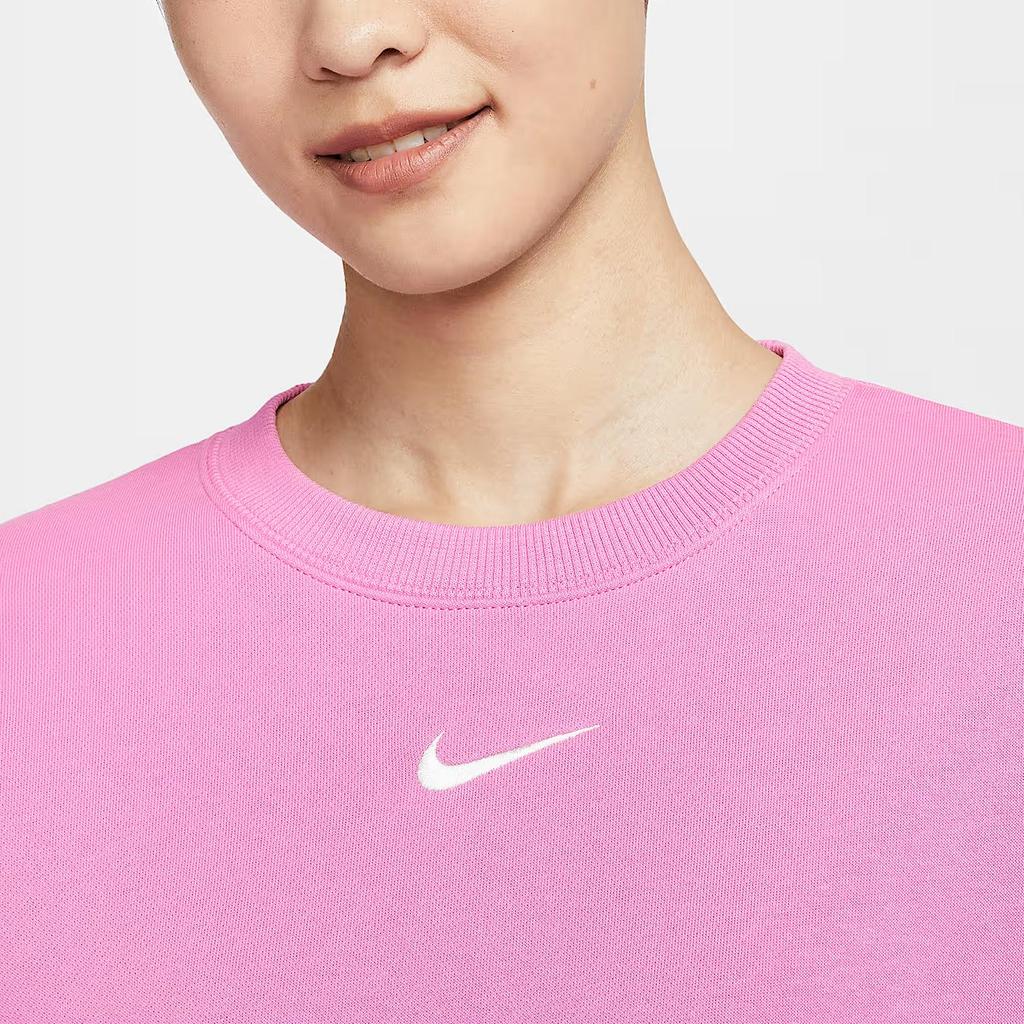 Nike Logo Solid Color Crew Neck Pullover Long Sleeve Sweatshirt Women Sweatshirt FZ4271675