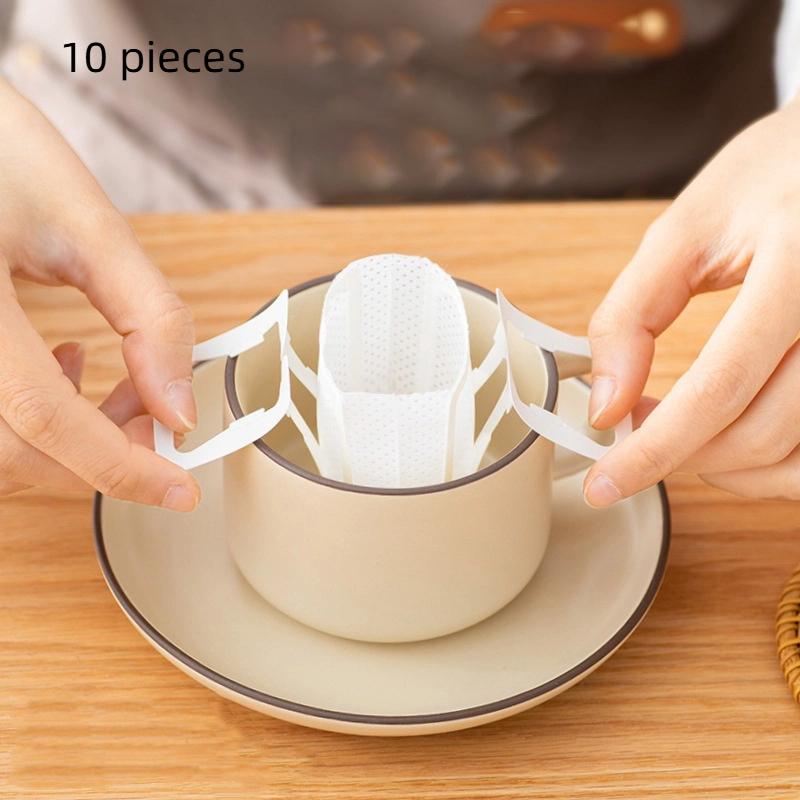 10/25/50/100PCS Disposable Drip Coffee Paper Pack Coffee Filter Bags Portable Hanging Ear Espresso Coffee Accessories Tea Tool