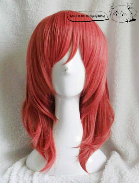 

Аниме LoveLive! Love Live Maki Nishikino Короткий красный жаропрочный парик для косплея One Size коричневый