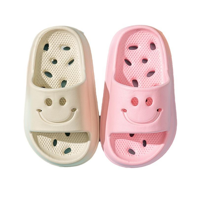Children's Shoes - Boys' and Girls' Anti-slip Perforated Shoes with Soft Soles and Flip-flops
