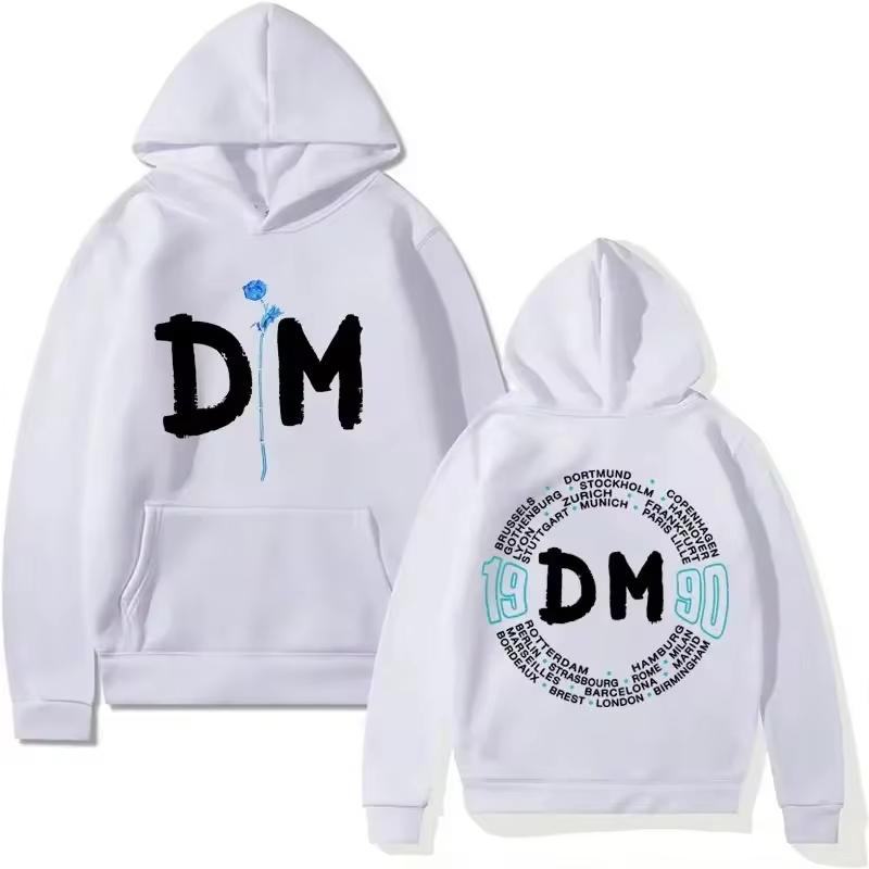 British Band Depeche Cool Mode Violation Europe Tour 1990 Hoodies Women Winter Sweatshirt Unisex Fashion Gothic Hoodie Tops