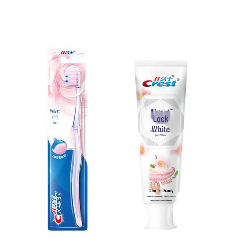 

Crest Velvet Gum Care Toothbrush & Whitening Toothpaste Set