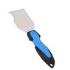 Multi Function Putty Cutter Stainless Steel Blade Rubber Handle Portable Paint Scraper Metal
