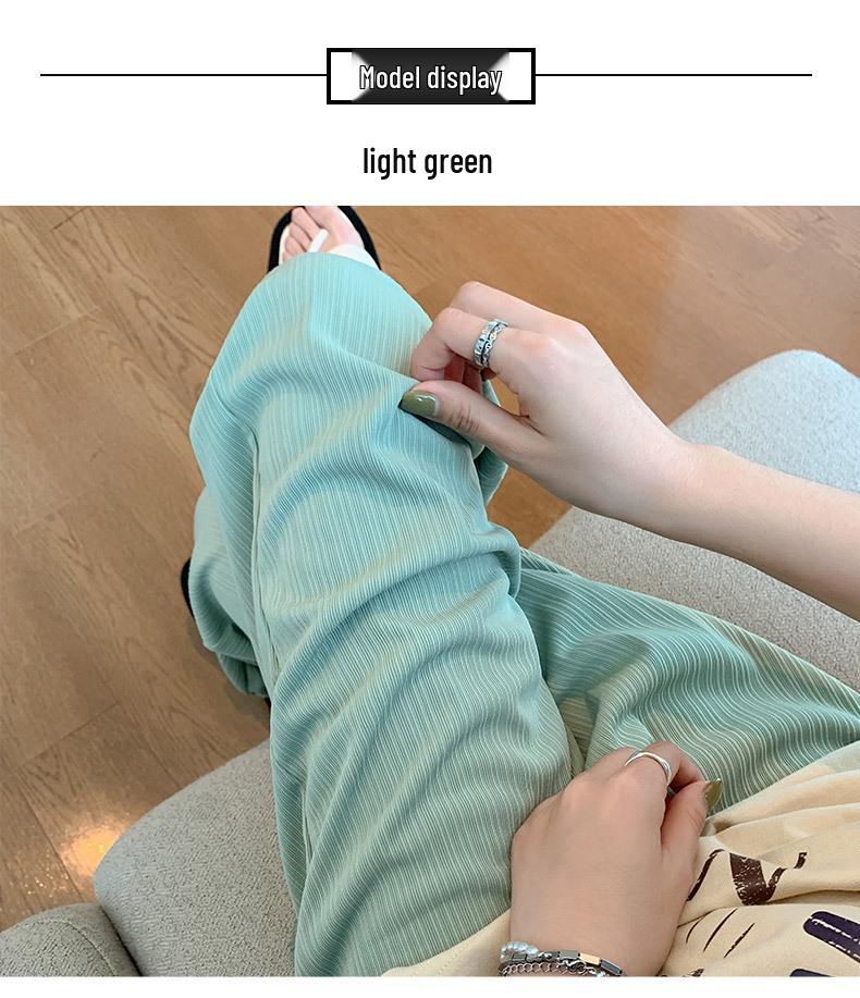 XS Petite Ice Silk Cropped Joggers for Women, Summer Thin 145cm - Look Taller with Carrot Lantern Style Pants