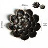 Alloy Incense Burner Sandalwood Incense Stick Holder Metal Zen Lotus Line Incense Plate Temples Yoga Studios Home Decoration