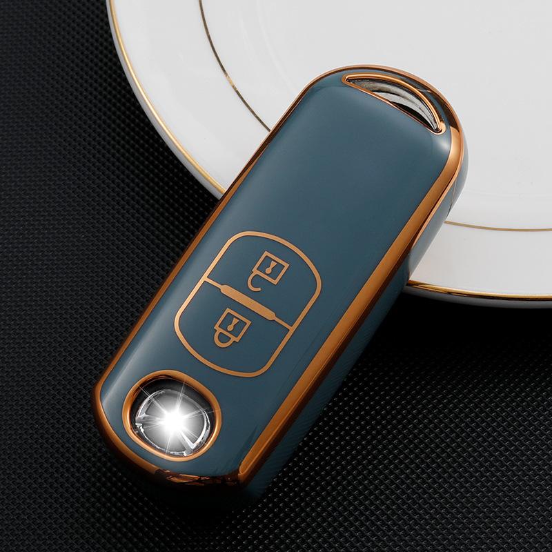 Phnom Penh  2/3/4 Button TPU Car Remote Key Case Cover Fit for Mazda 2 3 6 Axela Atenza CX-5 CX5 CX-7 CX-9 2014 2015 2016 2017 2018