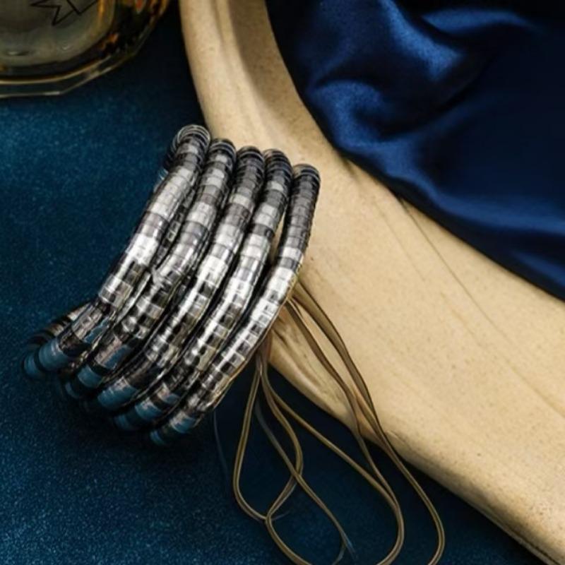 

Ожерелье в форме змеи с уникальным открытием можно стилизовать по-разному.. Женщины часто носят браслеты и головные украшения X191-16